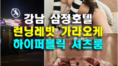 하이퍼블릭 사랑한 1등웨이터 꼭 기억 해주세요 삼정호텔런닝레빗가라오케 강남레깅스